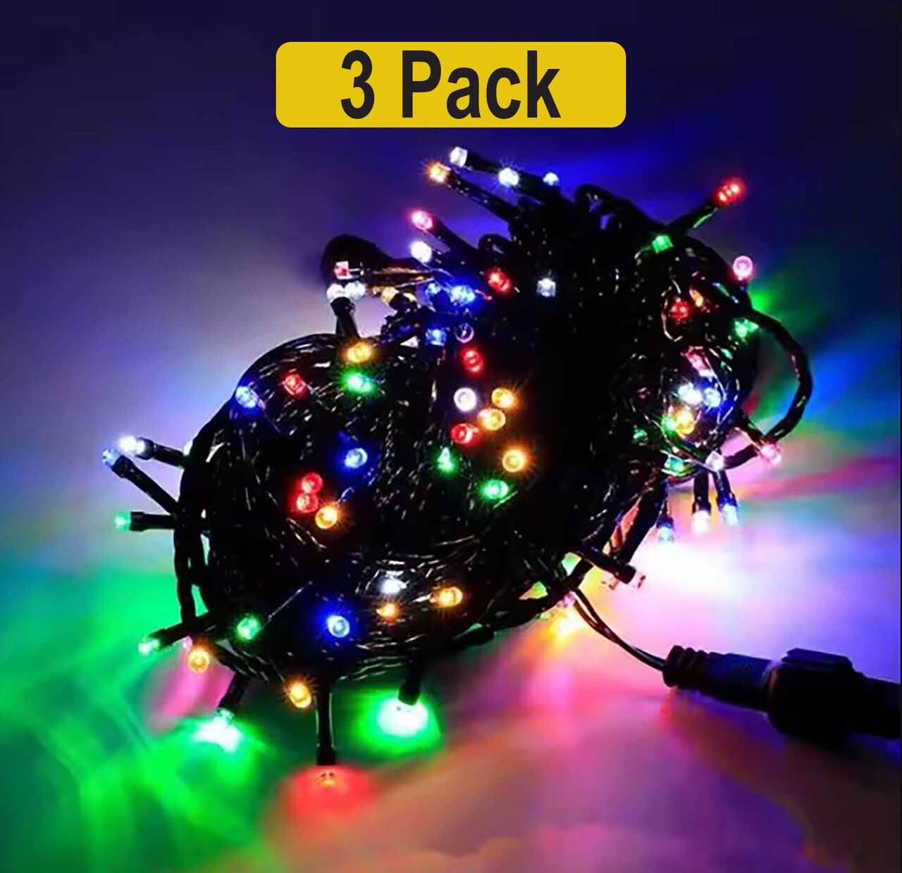 100 LED Mini String Lights with Green Wire — Perfect for Plants & Outdoor Decor